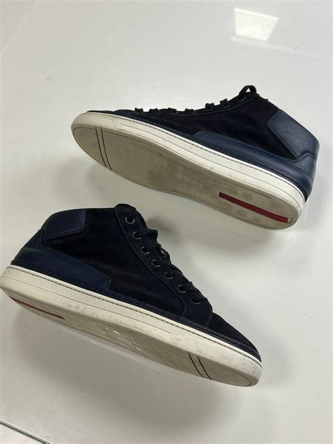 sneakers prada uomo 2014|prada high top sneakers women's.